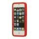 Anti-slip Silikone Ramme Bumper Case Cover til iPhone 5