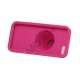 3D-kamera Blød Silikone Stand Case iPhone 5 cover - Rose