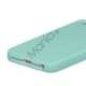 Jellybean Home Knap Jelly Silikone etui til iPhone 5 - Cyan