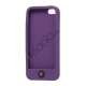 Jellybean Home Knap Silikone Case iPhone 5 cover - Lilla