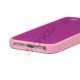 Two-tone Soft Silikone Case iPhone 5 cover - Pink / Lilla