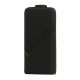 Lodret Soft PU Leather Flip Case iPhone 5 cover Sort