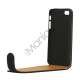 Lodret Soft PU Leather Flip Case iPhone 5 cover Sort