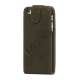 Lodret Soft PU Leather Flip Case iPhone 5 cover Sort