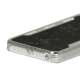 Stilfuld glitrende Powder Læder Coated Hard Case til iPhone 5 - Sort