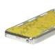 Stilfuld glitrende Powder Læder Coated Hard Case til iPhone 5 - Gul