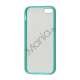 Frosted Plastic & TPU Hybrid Case iPhone 5 cover - Cyan