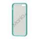 Frosted Plastic & TPU Hybrid Case iPhone 5 cover - Cyan