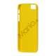 Glimmer Slim Hard Plastic Case til iPhone 5 - Gul