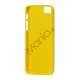 Glimmer Slim Hard Plastic Case til iPhone 5 - Gul