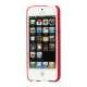 Ultra tynd Blankt Hard Cover Case til iPhone 5 - Rose