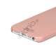 Ultra tynd Blankt Hard Cover Case til iPhone 5 - Pink