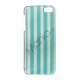 Blå stribe Hard Plastic Case iPhone 5 cover