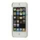 Farvelagt Lodret Bar Hard Cover Case til iPhone 5