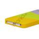 Farvelagt Triplex Slide Hard Plastic Cover Case til iPhone 5 - Lilla