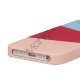 Farvelagt Triplex Slide Hard Plastic Cover Case til iPhone 5 - Baby Blå