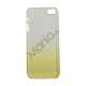 Gradient Color Regndråbe Hard Case til iPhone 5 - Gul