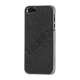 Glitrende Powder Metalbelagt Hard Case iPhone 5 cover - Sort