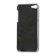 Glitrende Powder Metalbelagt Hard Case iPhone 5 cover - Sort