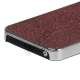 Glitrende Powder Metalbelagt Hard Case iPhone 5 cover - Rød