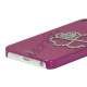 Kløver Cadmieret Diamant Case Cover til iPhone 5 - Rose