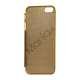 Ultra Slim Perforeret Ventileret Metal Hard Case til iPhone 5 - Gold