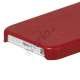 Slange Leather Coated Hard Case til iPhone 5 - Red