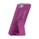 iPhone 5 Gummi Hard Case Cover med Stand - Lilla