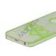 Mat Arrow of Love med Transparent Grounding Hard Case til iPhone 5 - Grøn