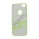 Mat Arrow of Love med Transparent Grounding Hard Case til iPhone 5 - Grøn