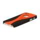 Aftagelig Goblet Hard Beskyttende Case til iPhone 5 - Sort / Orange