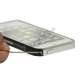 Luksus Aluminum Metal Bumper Ramme Case til iPhone 5 - Silver / Sort