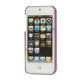 Skinnende Flash Sequin Hard Case til iPhone 5 - Lilla