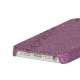 Skinnende Flash Sequin Hard Case til iPhone 5 - Lilla