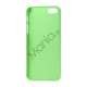 Gummibelagt Mat Hard Back Case til iPhone 5 - Grøn