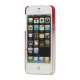 Vanddråbe Regndråbe Shade Hard Skin Case iPhone 5 cover - Red
