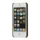 Frosted Hard Plastic Cover Case til iPhone 5 - Kaffe