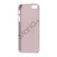 Frosted Hard Plastic Cover Case til iPhone 5 - Pink