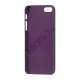 Frosted Hard Plastic Cover Case til iPhone 5 - Lilla