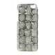 Square Gem Stone Smykkesten Hard Case iPhone 5 cover - Grå