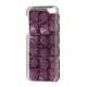 Square Gem Stone Smykkesten Hard Case iPhone 5 cover - Lilla