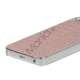 Krokodille Leather Skin Metalbelagt Hard Case iPhone 5 cover - Pink