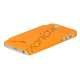 Mat Kreditkort Holder Plastic Case Cover til iPhone 5 - Orange