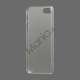 Flash Powder Hard Crystal Case Cover til iPhone 5 - Gennemsigtig