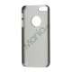 iPhone 5 Lightweight Børstet Aluminium Beskyttelses Case Cover - Silver