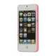 Farvet Polkaprik Hard Case iPhone 5 cover - Pink