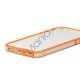 Gennemsigtig Plastic & TPU Combo Bumper Case iPhone 5 cover