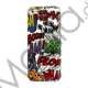 iPhone 5 Scribbles Hard Plastic Case Cover