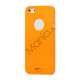 Højglans Plastic Cover Case til iPhone 5 - Orange