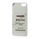 Premium Blankt Hard Back Case iPhone 5 cover - Hvid